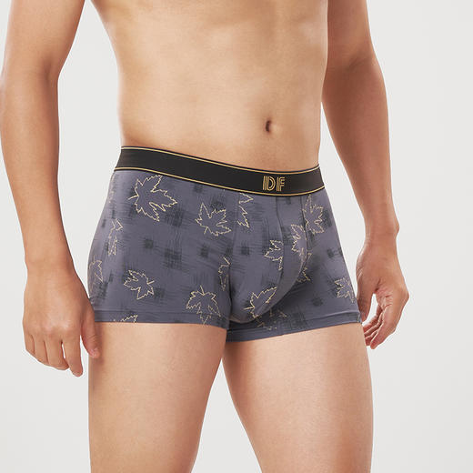 都市丽人都市锋尚日常休闲40S人棉舒适人棉平角男士内裤FK3CE1 商品图1