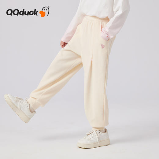 【清仓捡漏】【120-165】【可可鸭】女童裤子束脚裤长裤儿童直筒卫裤 商品图2