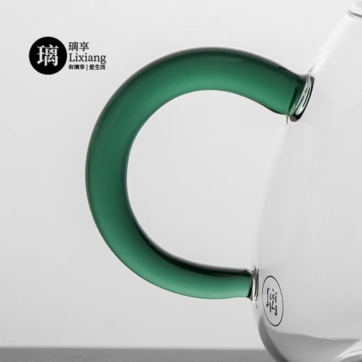 璃享福气壶（梦露）高硼硅玻璃茶壶 迷你泡茶壶功夫茶具小壶花茶壶透明带过滤小号 商品图3
