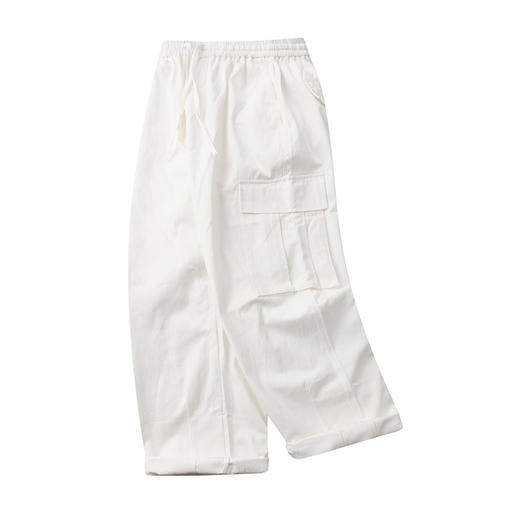 【秋冬多功能！时尚潮牌】OREETA丨秋冬多功能日系工装裤，潮牌大口袋工装裤女阔腿工装裤男款，方便携带物品；阔腿剪裁，舒适自由；秋冬必备 商品图12