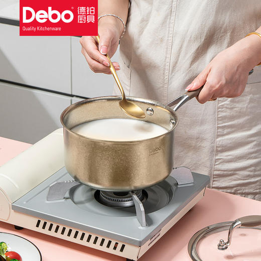 Debo德铂狄安娜纯钛奶锅炉灶通用 商品图4