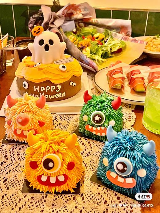 「节日特别款」万圣节彩色小怪兽 商品图0