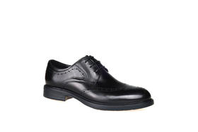 豪麟名鞋奥莱迪嘉男鞋牛皮革皮鞋DJWTA32MP002黑色