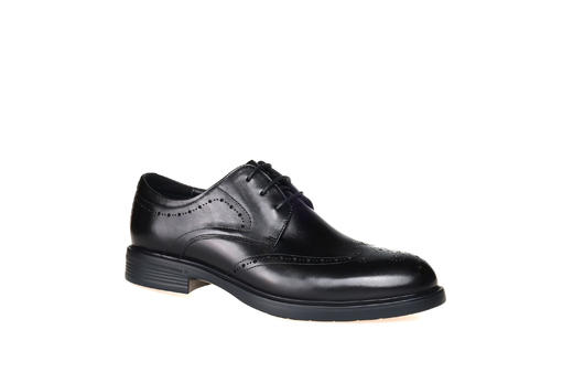 豪麟名鞋奥莱迪嘉男鞋牛皮革皮鞋DJWTA32MP002黑色 商品图0