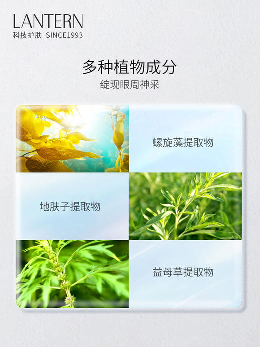 兰亭 LANTERN 眼部护理精华啫喱 保湿 润泽眼周眼部啫喱 25g 商品图2
