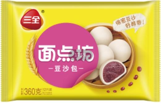 三全面点坊豆沙包360g 商品图0