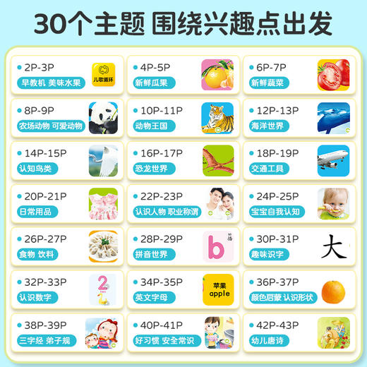 小儒童[一本抵多本] 的 双语早教会说话的有声书 商品图7