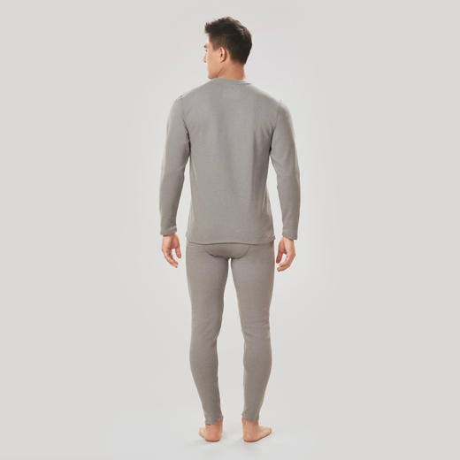 都市丽人都市锋尚舒暖保暖内衣男负5至5度适穿玻尿酸太空绵保暖衣中厚款套装秋衣秋裤FW31C2 商品图3