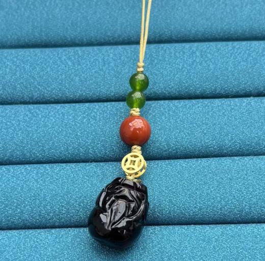 血珀貔貅手机挂 商品图0