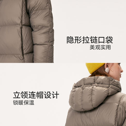 【严选】诗凡黎冬沉稳简约羽绒服7EA380531 商品图3