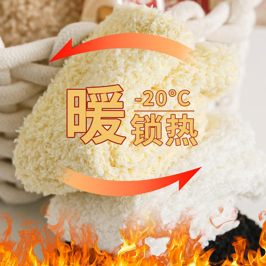 【29.9/任选4件！珊瑚绒加厚袜】秋冬地板袜婴儿加厚，儿童袜子中筒宝宝学步袜居家，温暖又舒适 稳固防滑 橡胶点胶底  弹力舒适袜口 安全舒适 商品图2