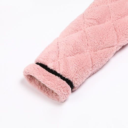 都市丽人舒适外出女士睡衣米粒绒夹棉加加厚款长袖长裤类家居服套装LH31L5 商品图6