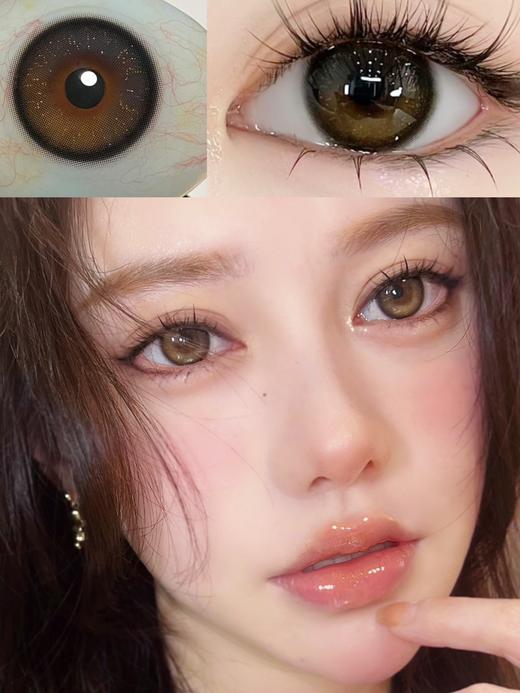 leenscolor 碎钻蓝紫/碎钻黑金 14.5mm 年抛 含硅水凝胶 商品图3