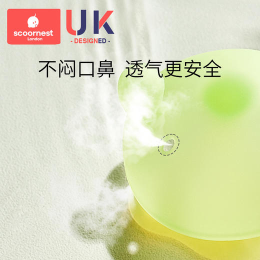 科巢小蘑菇安抚固齿器磨牙棒婴儿矽胶玩具宝宝防吃手神器咬胶可水煮 商品图2