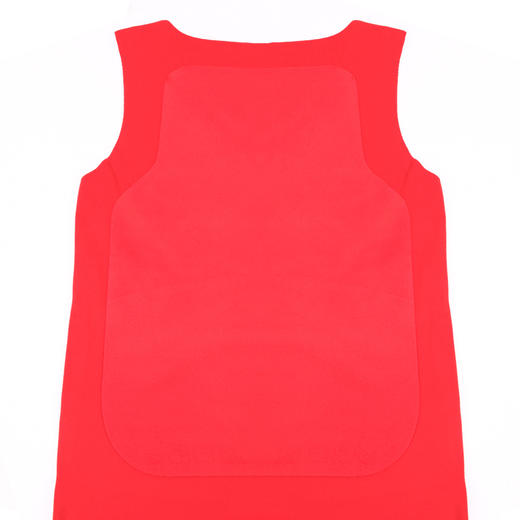 都市丽人都市锋尚强暖保暖内衣男负15至负5度适穿阳离子磨毛绒单件厚款保暖背心新年本命年红品FW34D2 商品图6