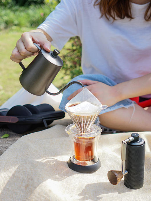 泰摩 迷你咖啡壶便携包 旅行套装家用煮咖啡全套手冲器具礼盒送礼 商品图2