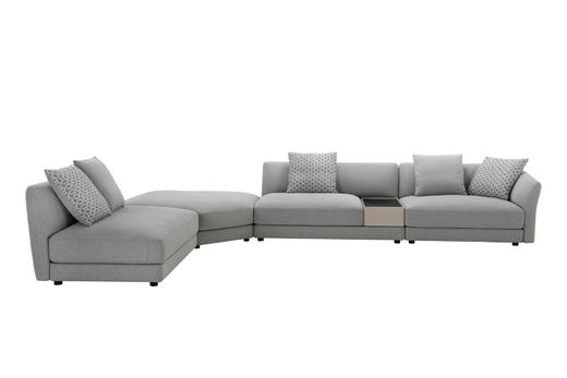 巴特西  组合沙发 | 更多座位组合，皮布面料可选，详询客服 商品图2