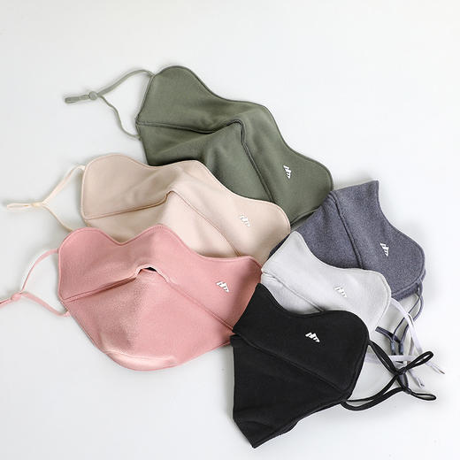 「9.9元包邮！数色可选」秋冬季保暖口罩3d立体防风防尘面罩保暖女颜值护眼角面罩配饰 商品图3