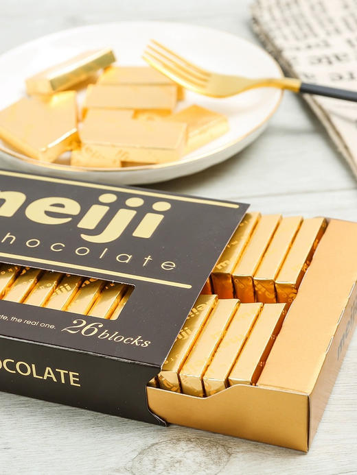 明治钢琴黑巧克力120g 商品图0