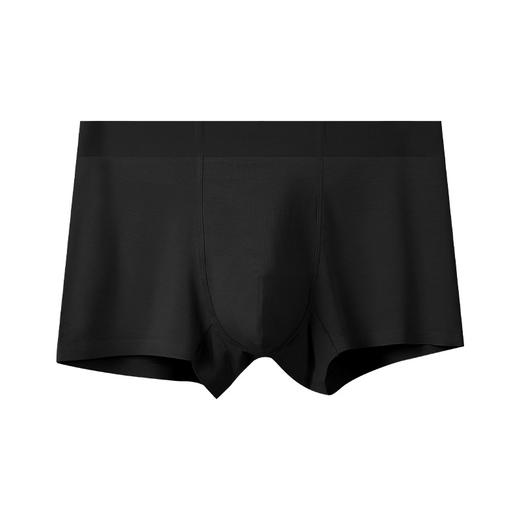 红色本命年男士内裤莫代尔中腰结婚四角裤桑蚕丝内档无痕平角裤 商品图5