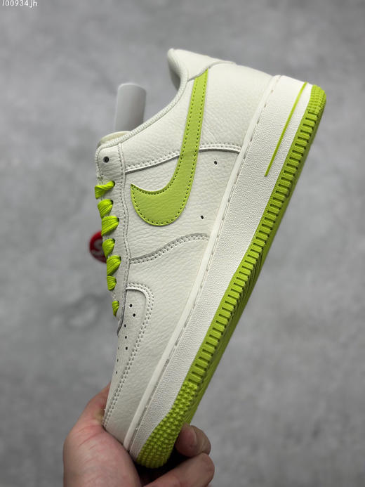 秋冬特惠💰470 海外限量发售 公司级 supreme × 北面 The North face × NIke Air Force 1 Low 米青色 空军一号低帮休闲板鞋 商品图6