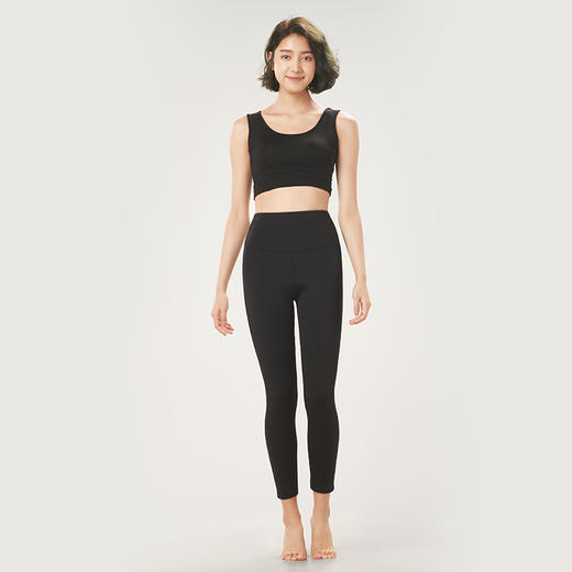 都市丽人强暖瑜伽运动裤秋裤负15至负5度适穿锦纶九分裤加厚款百搭裤打底裤保暖裤LL34B3 商品图2