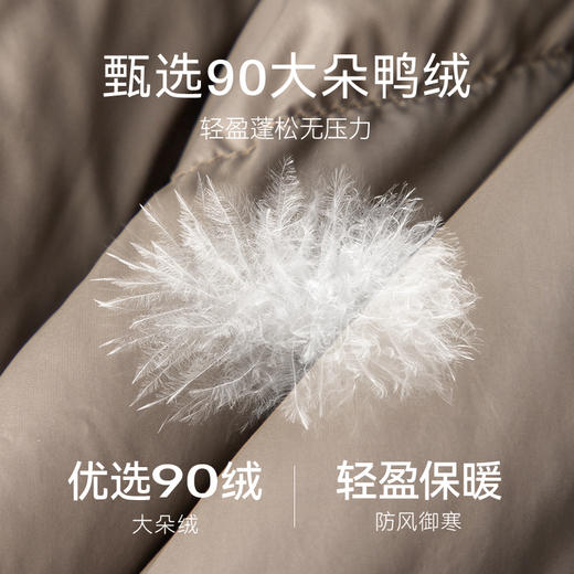 【严选】诗凡黎冬沉稳简约羽绒服7EA380531 商品图4