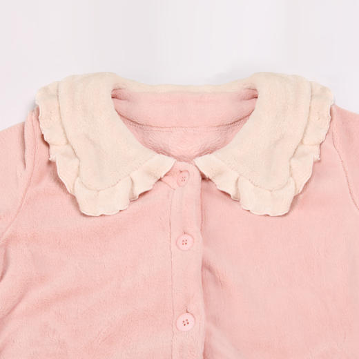 都市丽人生活家居女士睡衣法兰绒厚款长袖长裤类家居服套装LH31N8 商品图1