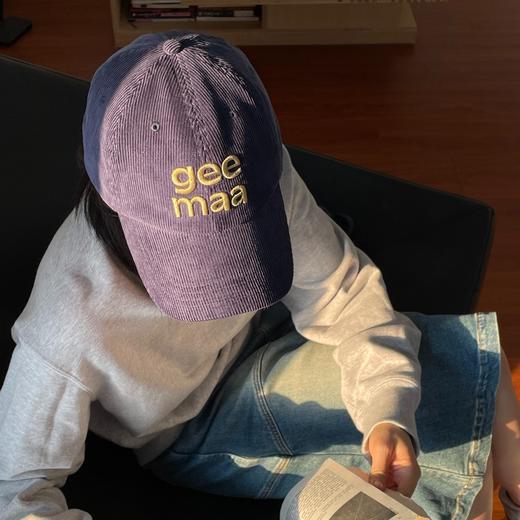 geemaa 灯芯绒棒球帽 商品图7