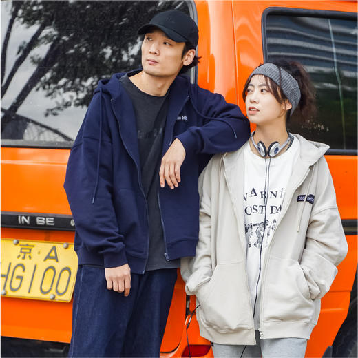 1024系列拉链连帽卫衣 商品图1