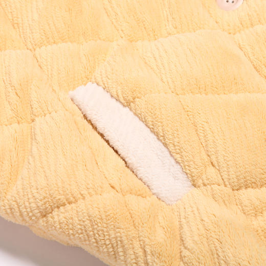 都市丽人舒适外出女士睡衣法兰绒夹棉加厚款长袖长裤类家居服套装LH31L7 商品图6