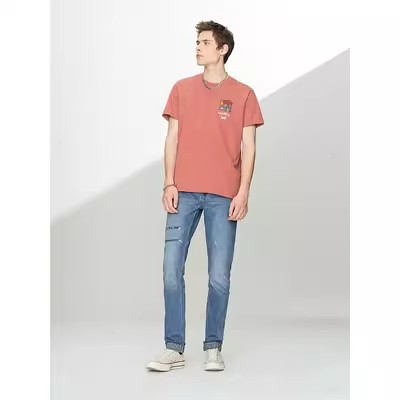 【Keith Haring】联名Lee标准中腰男牛仔裤LMB1007053SP00FA00108