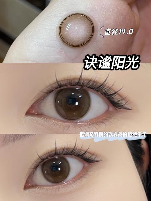 正品年抛 |mmcat系列cos美瞳诀谧阳光 | 直径14.0着色直径13.0 | 韩国产 商品图0