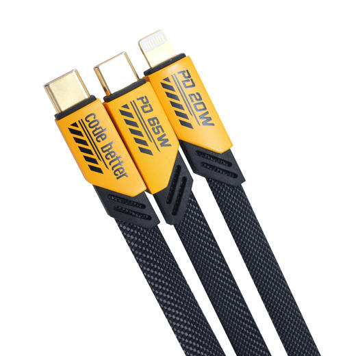 1024系列一拖二快充充电线 商品图4