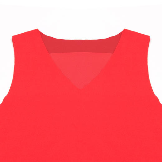 都市丽人都市锋尚强暖保暖内衣男负15至负5度适穿阳离子磨毛绒单件厚款保暖背心新年本命年红品FW34D2 商品图5