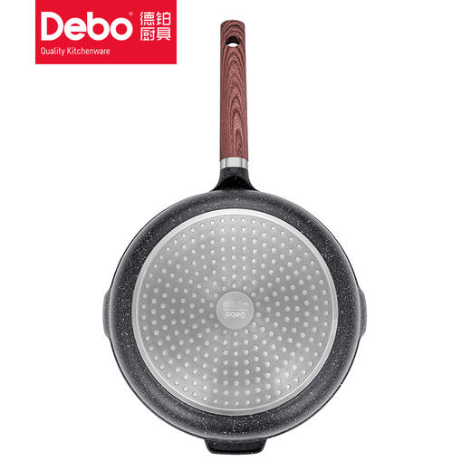 Debo德铂阿姆斯麦饭石合金不粘深煎锅 商品图2
