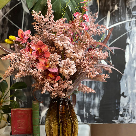 胭粉仿真花 商品图4