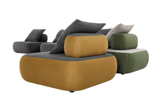 云端 组合沙发 | 更多座位组合，皮布面料可选，详询客服 商品图8