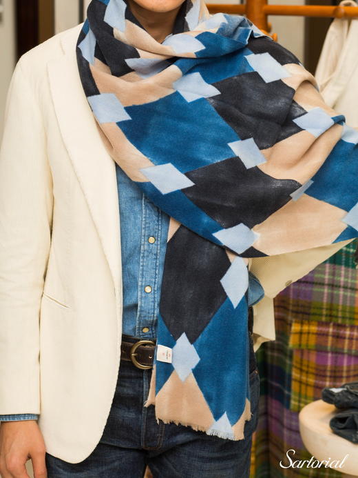 19 Andrea‘s 47 羊绒围巾 商品图5