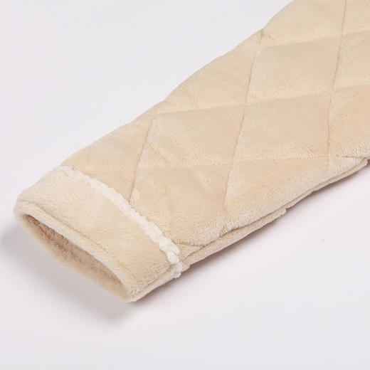 都市丽人生活家居女士睡衣法兰绒夹棉加厚款长袖长裤类家居服套装LH31P9 商品图5