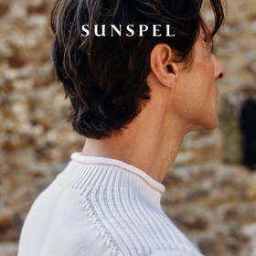 SUNSPEL男士秋冬美利奴羊毛卷领针织衫毛衣