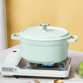 Debo德铂家用合金珐琅锅不粘汤锅24CM-维多利亚