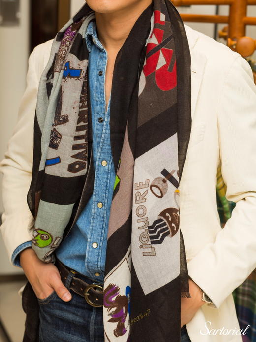 19 Andrea‘s 47 羊绒围巾 商品图4