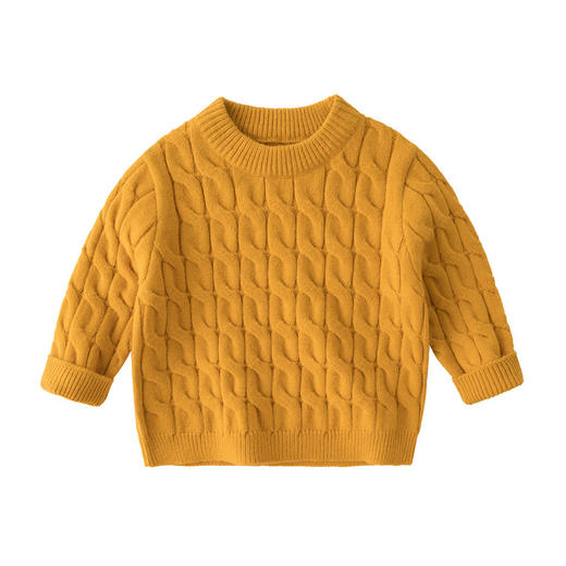 【儿童毛衣！舒适保暖】婴儿冬季宝宝打底衫，冬装男童线衣女童上衣潮，温暖又时尚 柔软舒适 御寒保暖  细腻针织 柔软厚实 颜值与舒适并存 商品图6