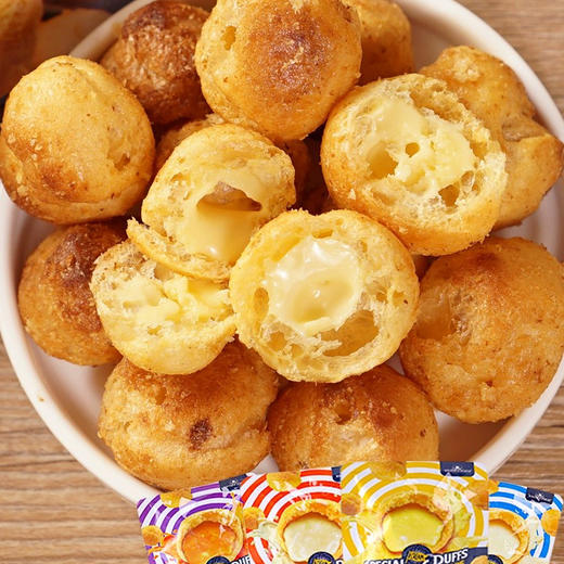 28g道吉草泰式奶茶味奶油夹心泡芙 商品图3