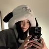 【可爱俏皮的小狗雷锋帽！】秋冬爆款骑车保暖护耳显脸小韩版卡通帽子，俏皮又时尚  透气保暖 蓬松毛绒包裹 温暖显脸，坐车出行更加时尚流行 hh 商品缩略图3