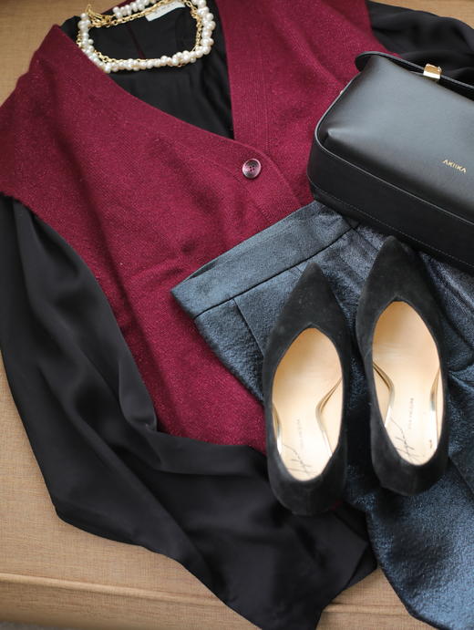 Maison Covet  纯山羊绒金银丝马甲 商品图0