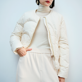 LIYIHAN不规则短款羽绒Y234Y11302