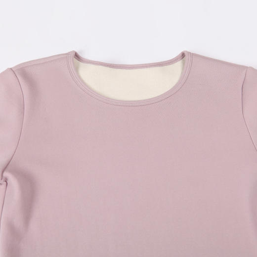 都市丽人强暖保暖衣女负15至负5度适穿玻尿酸复合绒保暖衣加厚款套装秋衣秋裤新年本命年红品LW32A2 商品图6