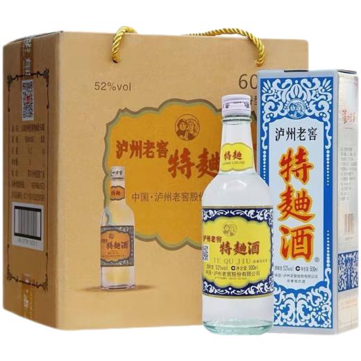 【单瓶475】泸州老窖特曲 52度浓香型高档白酒 特曲60版 500ml单瓶 商品图0